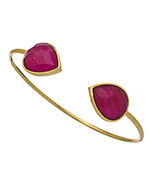 Melanie Auld Gemstone Tear Cuff